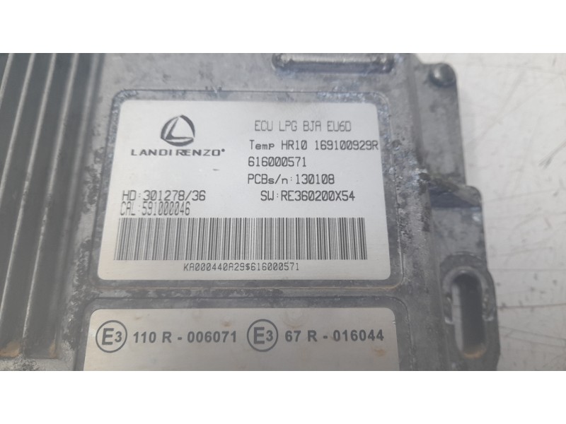 Recambio de centralita motor uce para renault clio v (b7_) 1.0 lpg (b7mt) referencia OEM IAM 169100929R  