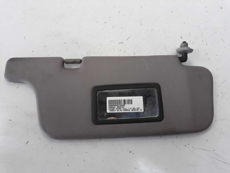 Recambio de parasol derecho para nissan micra (k11) 1.0 16v cat referencia OEM IAM   