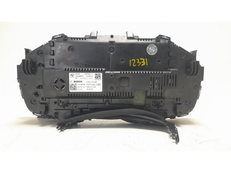 Recambio de cuadro instrumentos para bmw x3 (g01, f97, g08) xdrive 20 d mild-hybrid referencia OEM IAM 62105A5A9F4 8709815 02637