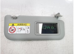 Recambio de parasol derecho para toyota yaris (_p21_, _pa1_, _ph1_) 1.5 (mxpa11) referencia OEM IAM 74310K0100B0  