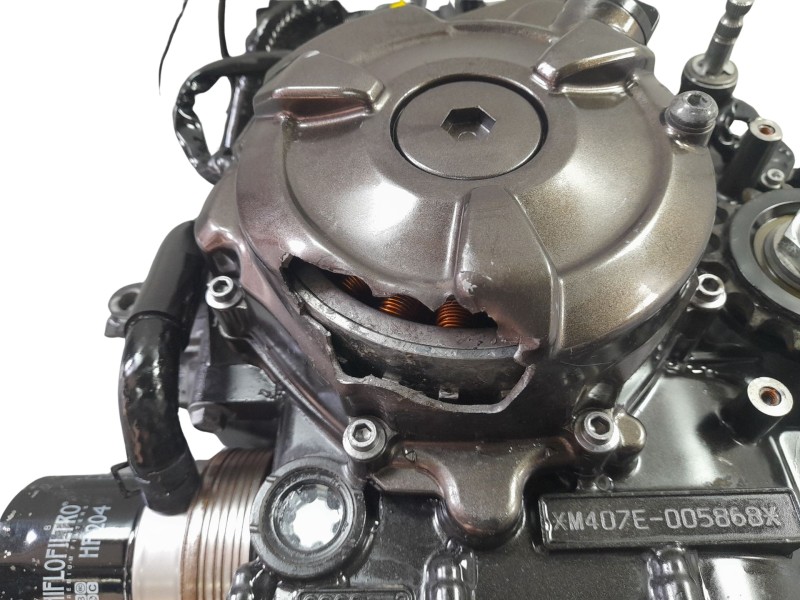 Recambio de motor completo para yamaha xsr 700 referencia OEM IAM M407E  