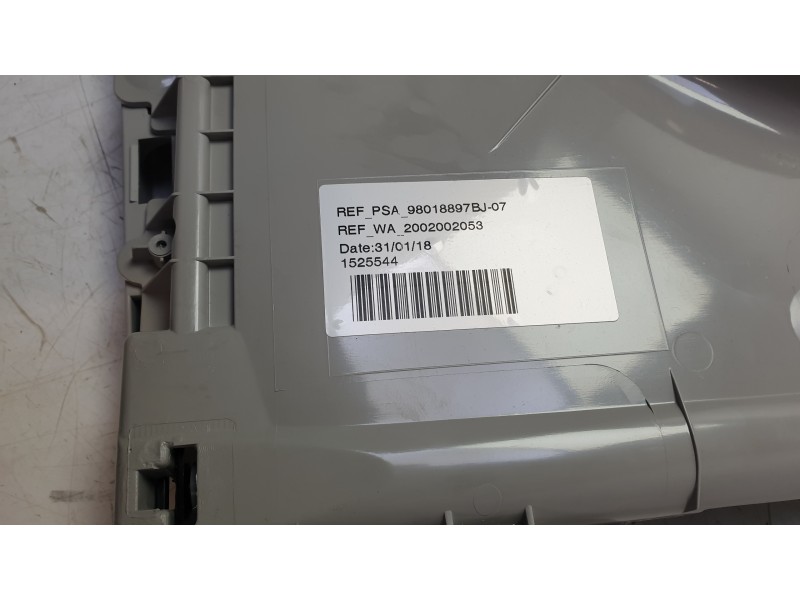 Recambio de parasol izquierdo para citroën c4 picasso ii 1.6 bluehdi 120 referencia OEM IAM 1609617380  