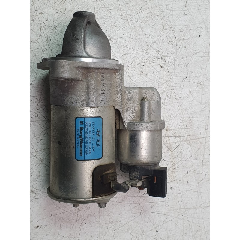 Recambio de motor arranque para kia rio iv (yb, sc, fb) 1.25 referencia OEM IAM 3610003BB6  ARF060123HQ ARF380123MD