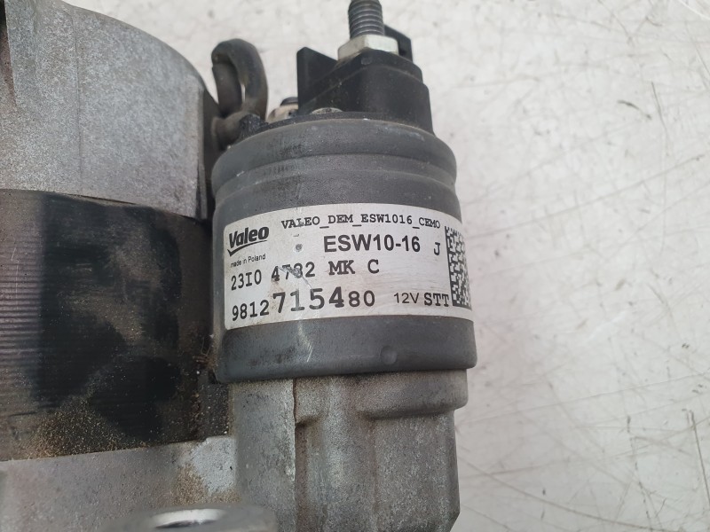 Recambio de motor arranque para opel grandland / grandland x (a18, p1uo) 1.2 (75) referencia OEM IAM 9812715480  ARF720351VL