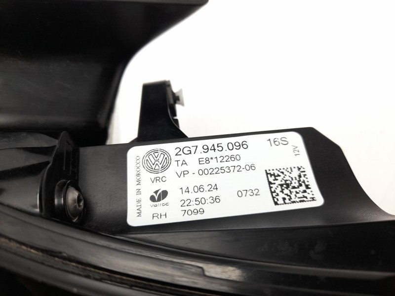 Recambio de piloto trasero derecho para volkswagen taigo (cs1) 1.0 tsi referencia OEM IAM 2G7945096  