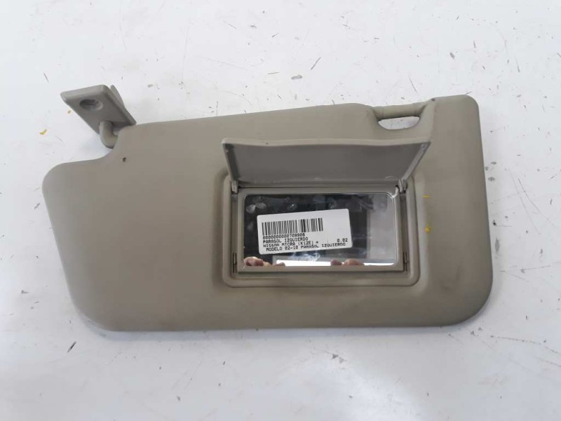 Recambio de parasol izquierdo para nissan micra (k12e) referencia OEM IAM   