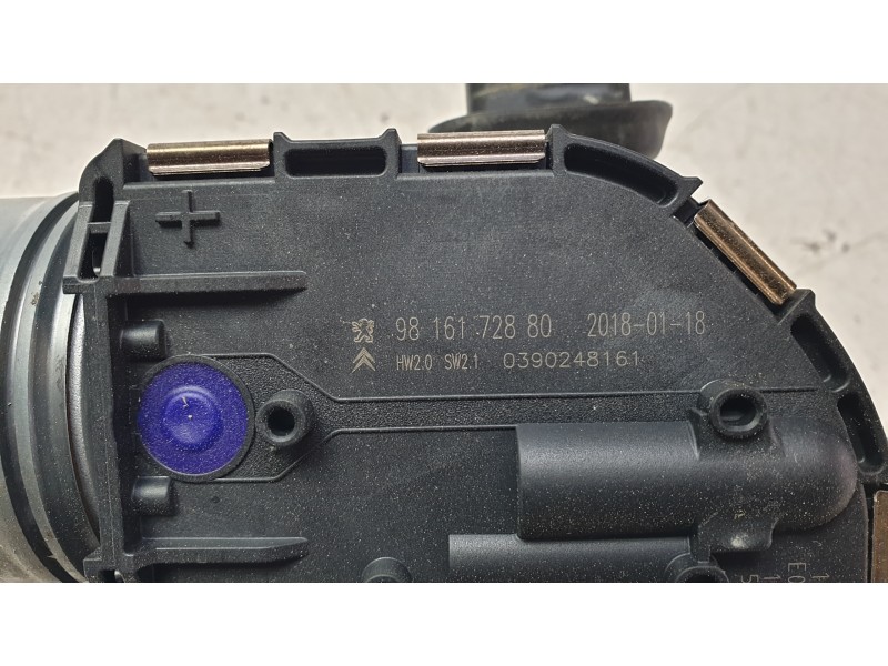 Recambio de motor limpia delantero para citroën c4 picasso ii 1.6 bluehdi 120 referencia OEM IAM 9816172980  