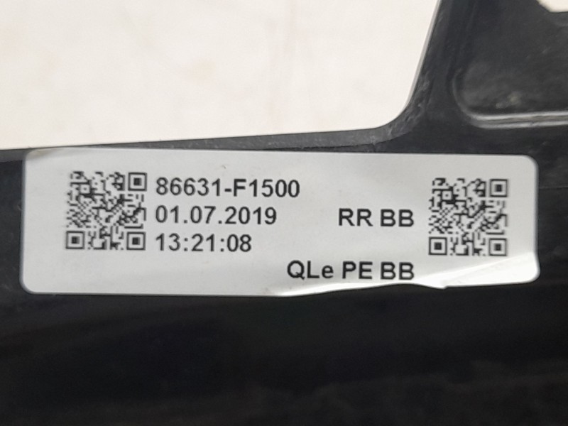 Recambio de refuerzo paragolpes trasero para kia sportage drive 4x2 referencia OEM IAM 86631F1500  