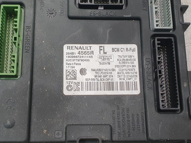 Recambio de modulo electronico para renault megane iv hatchback (b9a/m/n_) 1.5 dci 110 (b9a3) referencia OEM IAM 284B14565R A2C3