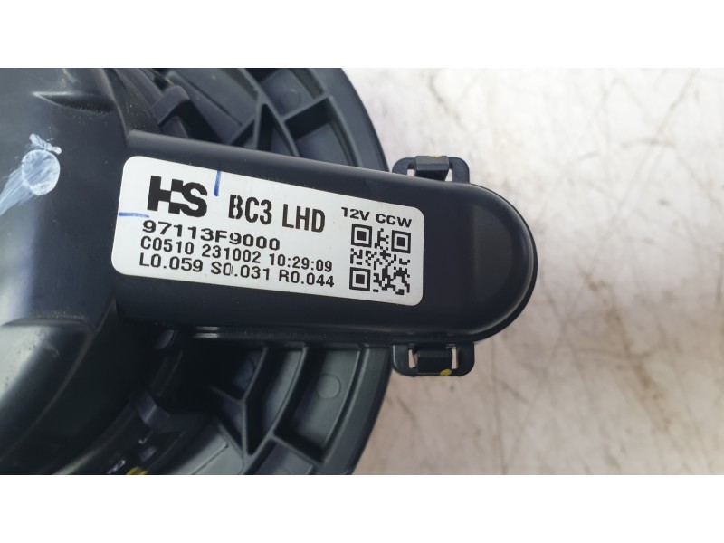 Recambio de motor calefaccion para hyundai i20 iii (bc3, bi3) 1.0 t-gdi referencia OEM IAM 97113F9000  34565 , 34584