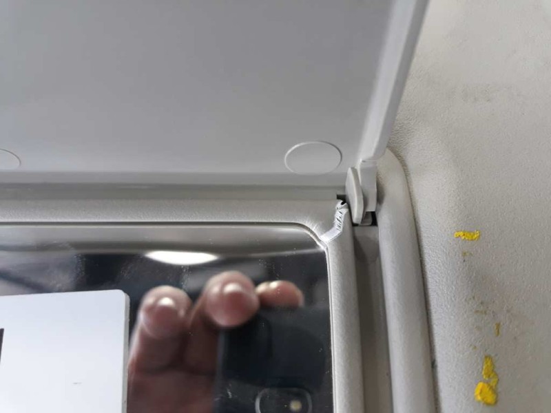 Recambio de parasol izquierdo para nissan micra (k12e) referencia OEM IAM   