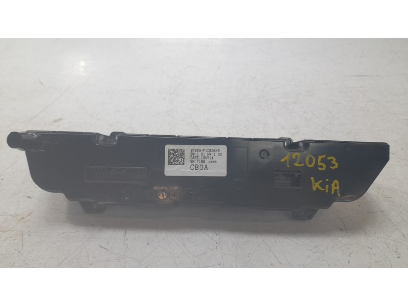 Recambio de mando climatizador para kia sportage drive 4x2 referencia OEM IAM 97250F1CB0AK  