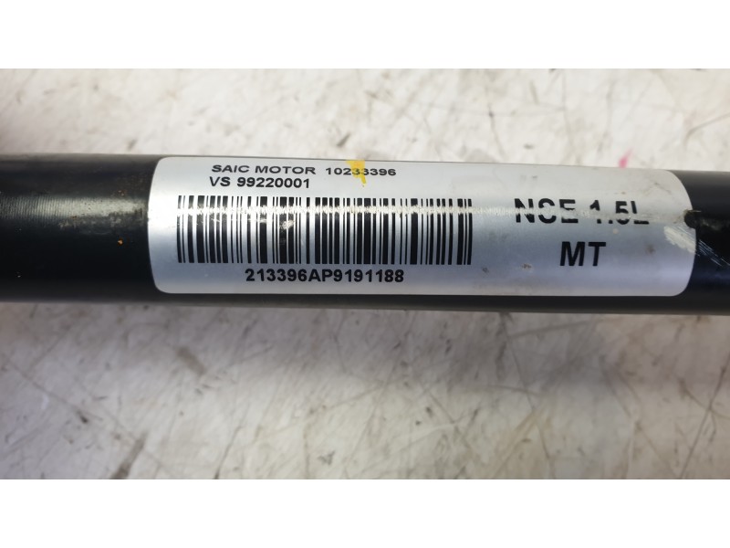 Recambio de transmision delantera izquierda para mg zs suv (azs1) 1.5 vti referencia OEM IAM 10233396  