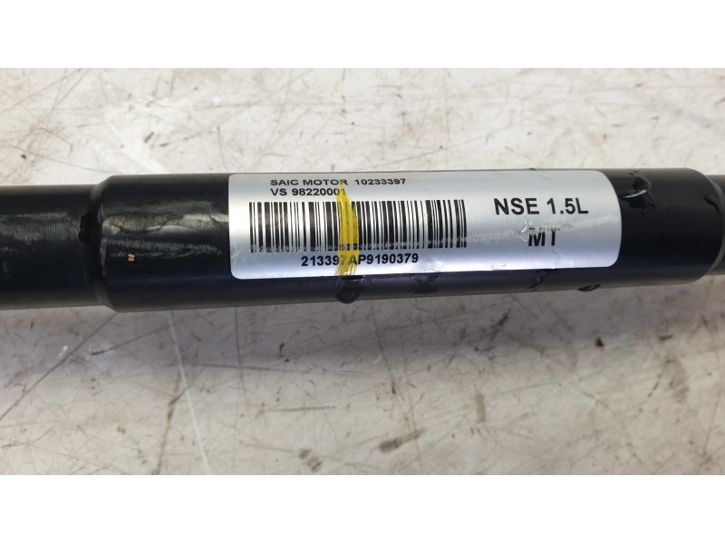 Recambio de transmision delantera derecha para mg zs suv (azs1) 1.5 vti referencia OEM IAM 10233397  