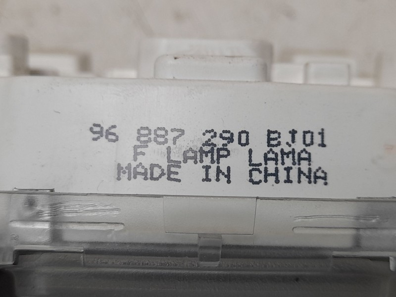 Recambio de luz interior para opel combo furgoneta/monovolumen (k9) 1.5 d referencia OEM IAM 96887290BJ  