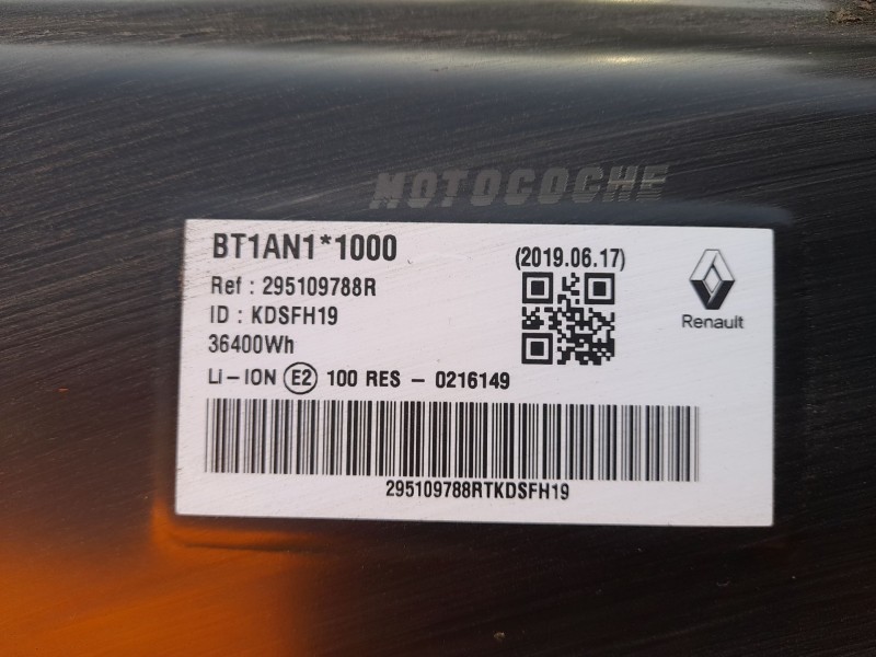 Recambio de bateria para renault kangoo express (fw0/1_) z.e. (fw0z, fw1z) referencia OEM IAM   