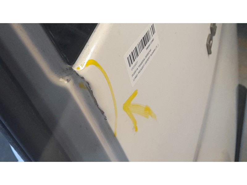 Recambio de puerta trasera derecha para peugeot expert autobús (v_) 1.6 bluehdi 115 referencia OEM IAM 9808472080  