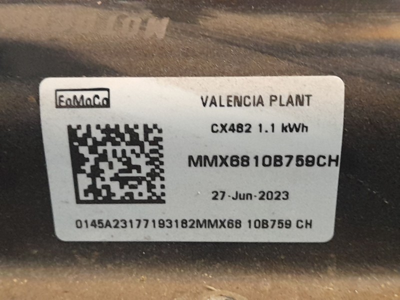 Recambio de bateria para ford kuga iii (dfk) 2.5 fhev referencia OEM IAM   