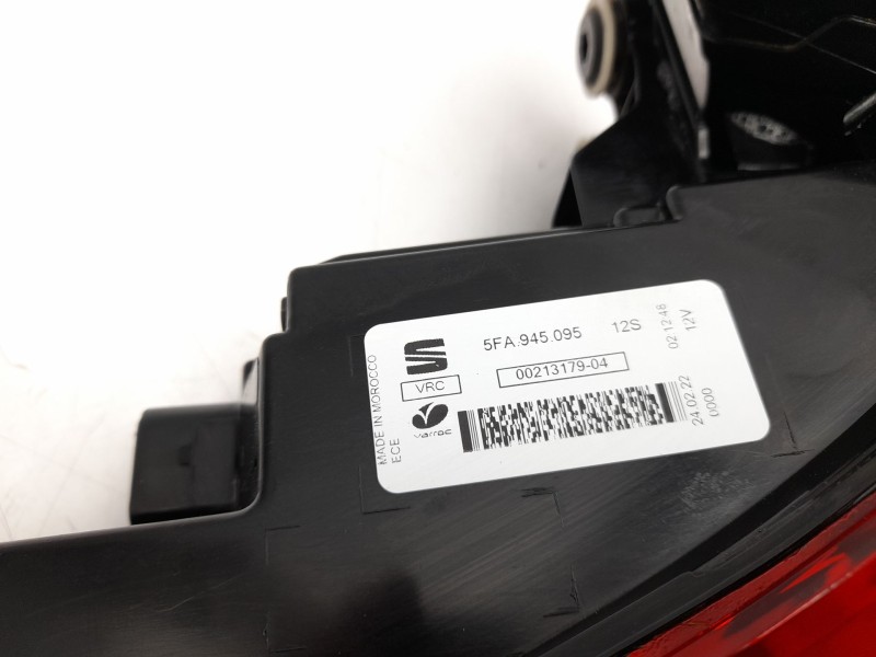 Recambio de piloto trasero izquierdo para seat leon (kl1, klg) 2.0 tdi referencia OEM IAM 5FA945095  103F21391771/ST4304054/1685