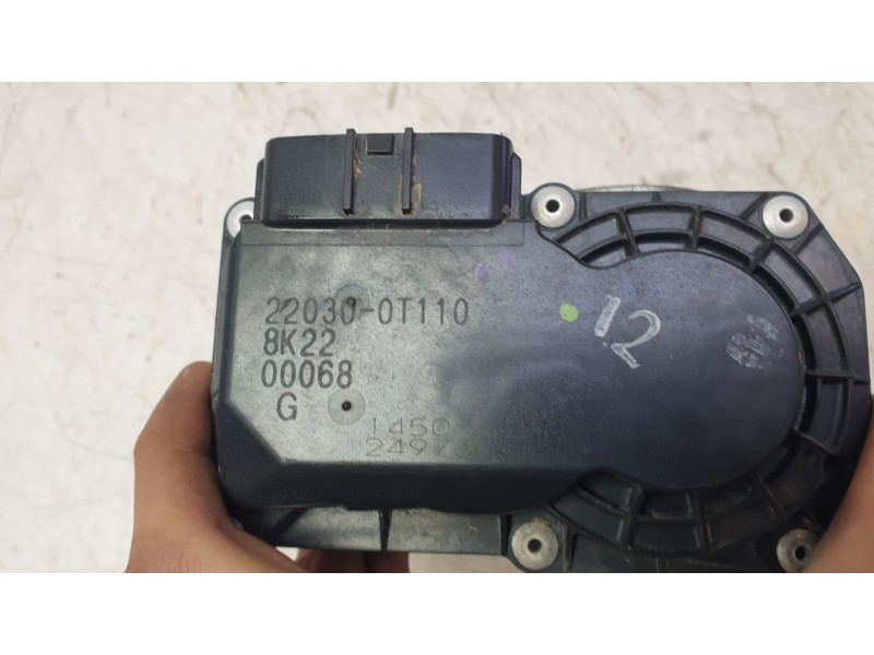 Recambio de caja mariposa para toyota c-hr hybrid active referencia OEM IAM 220300T110  FCM810068HQ