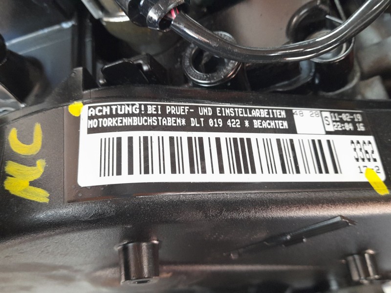 Recambio de motor completo para seat alhambra (710, 711) 2.0 tdi referencia OEM IAM DLT  
