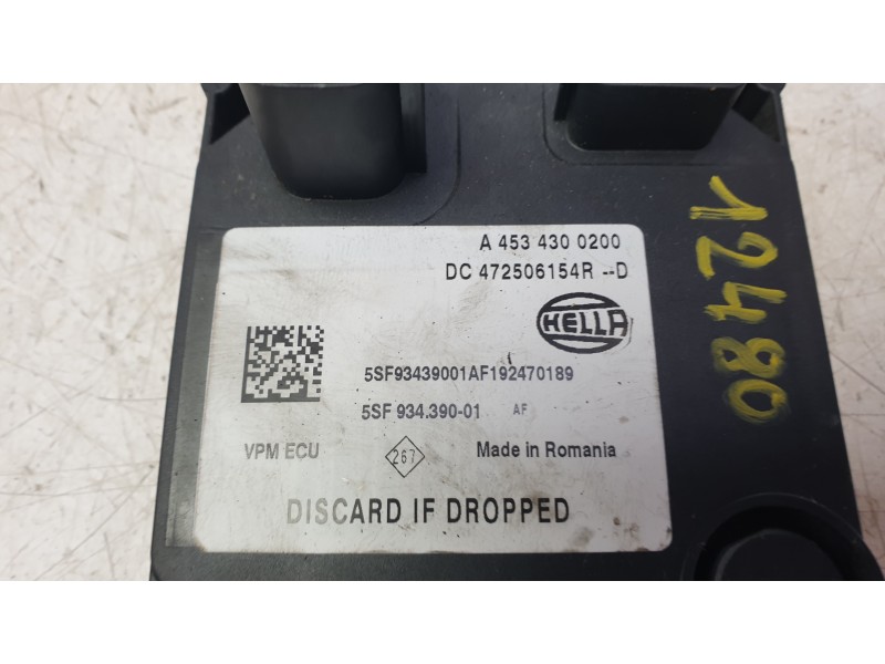 Recambio de modulo electronico para renault kangoo express (fw0/1_) z.e. (fw0z, fw1z) referencia OEM IAM A4534300200  