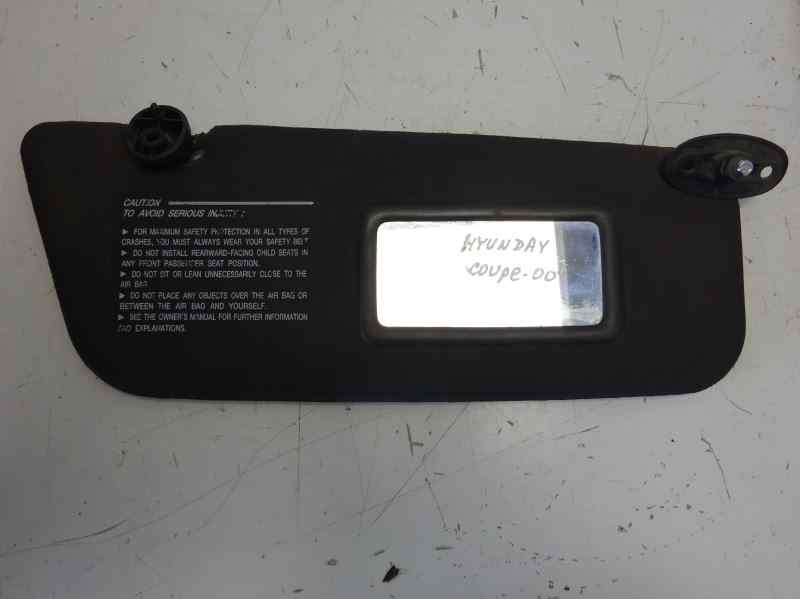 Recambio de parasol derecho para hyundai coupe (rd) referencia OEM IAM   