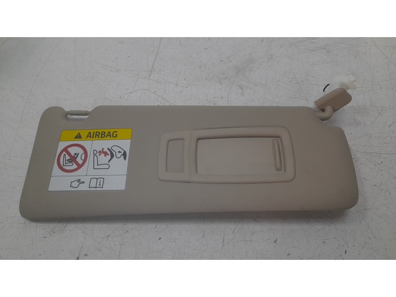 Recambio de parasol derecho para bmw 3 (f30, f80) 330 e referencia OEM IAM 51167313614  