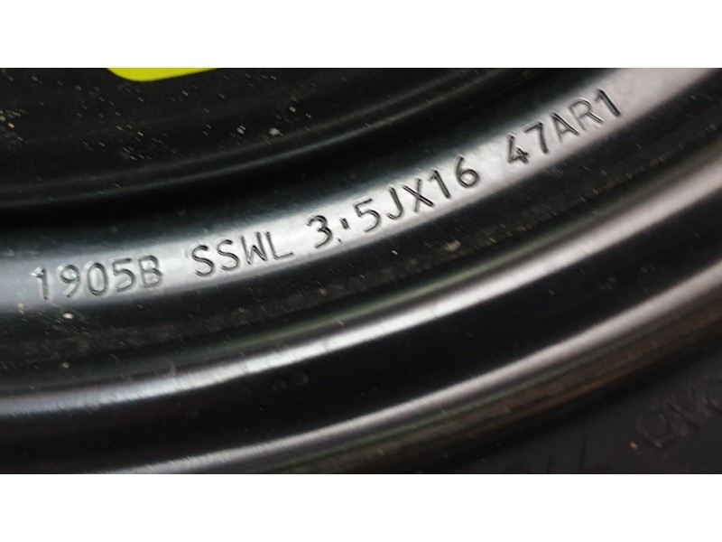 Recambio de neumatico repuesto para ds ds 3 / ds 3 crossback (ur_, uc_, uj_) 1.5 bluehdi 100 referencia OEM IAM 1258015  