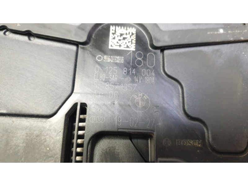 Recambio de alternador para bmw x4 (g02, f98) xdrive 30 i referencia OEM IAM 0125814004  /-//-//-//-//-//-//ALF230A01BS/-/