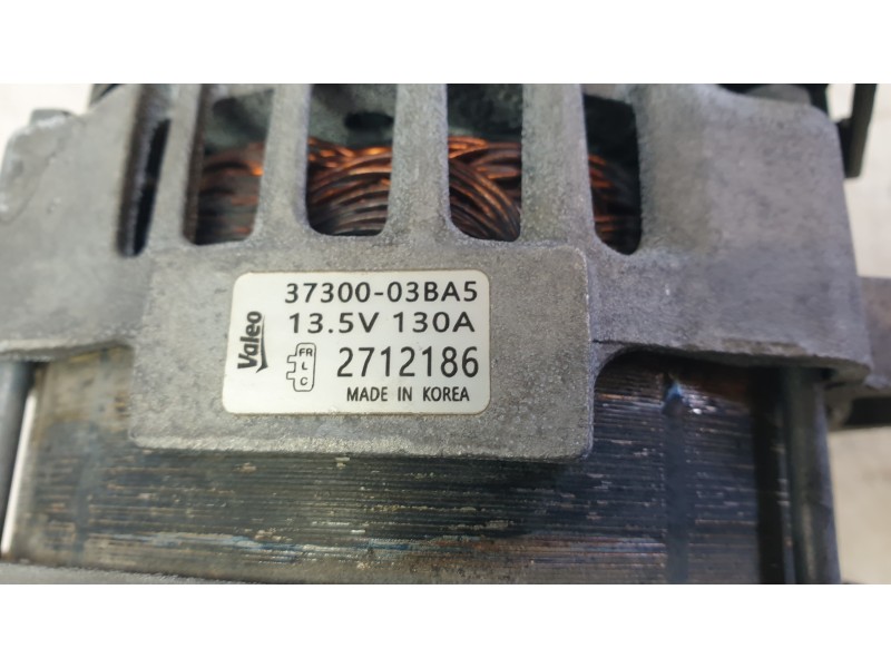 Recambio de alternador para kia rio iv (yb, sc, fb) 1.25 referencia OEM IAM 3730003BA5  VALEO