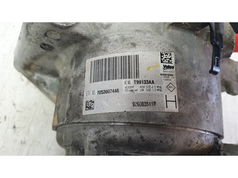 Recambio de compresor aire acondicionado para dacia duster (hs_) 1.2 tce 125 referencia OEM IAM 926003541R  CAF470017HQ/38743