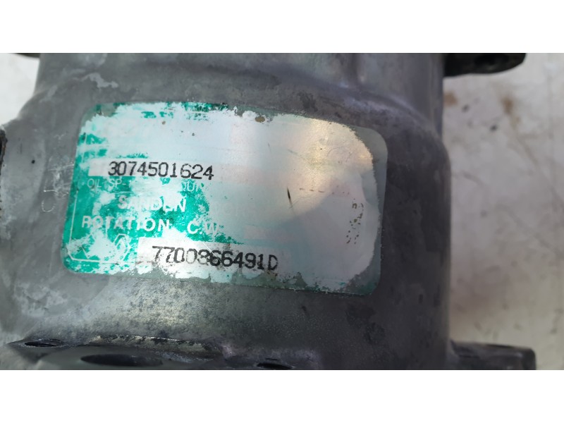 Recambio de compresor aire acondicionado para renault megane i (ba0/1_) 1.6 e (ba0f, ba0s) referencia OEM IAM 7700866491D  