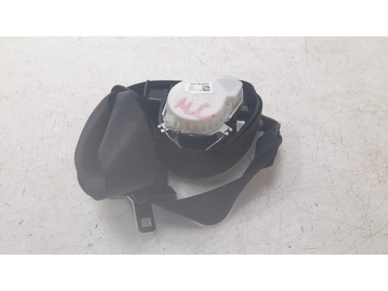 Recambio de cinturon seguridad delantero izquierdo para bmw 3 (f30, f80) 330 e referencia OEM IAM 34078320D  
