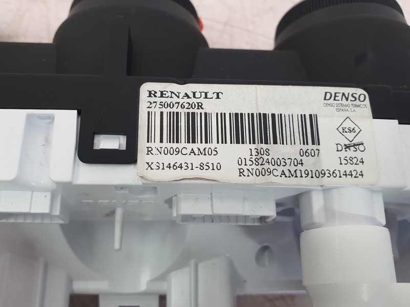 Recambio de mando calefaccion / aire acondicionado para renault clio v referencia OEM IAM 275007620R  