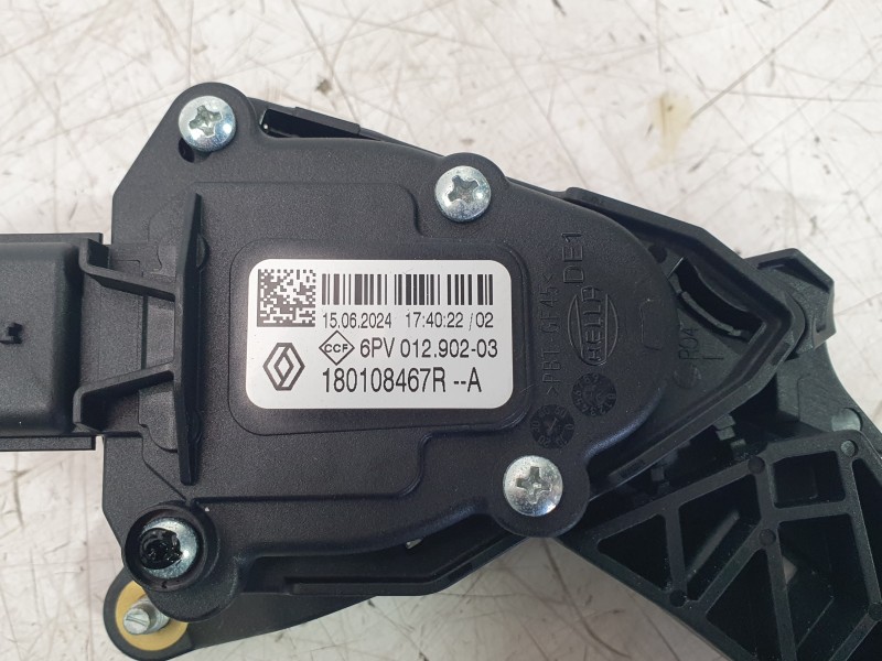 Recambio de potenciometro pedal para renault clio v referencia OEM IAM 180108467R 6PV01290203 