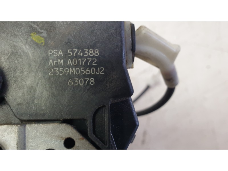 Recambio de cerradura puerta delantera izquierda para citroën c5 iii break (rw_) 2.0 hdi 140 referencia OEM IAM 9800618280  