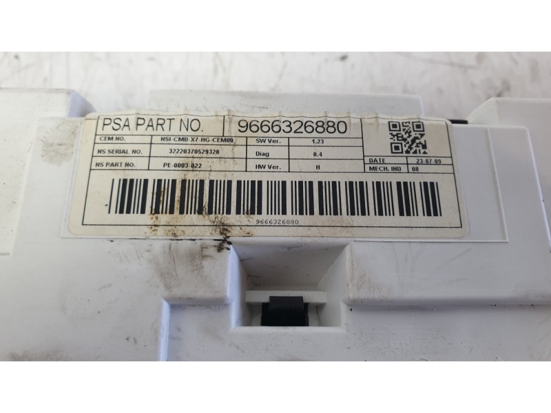 Recambio de cuadro instrumentos para citroën c5 iii break (rw_) 2.0 hdi 140 referencia OEM IAM 9666326880  