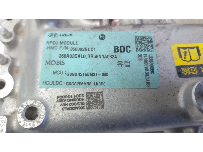 Recambio de inversor para kia niro ii (sg2) 1.6 gdi hybrid referencia OEM IAM 366002BCC0  