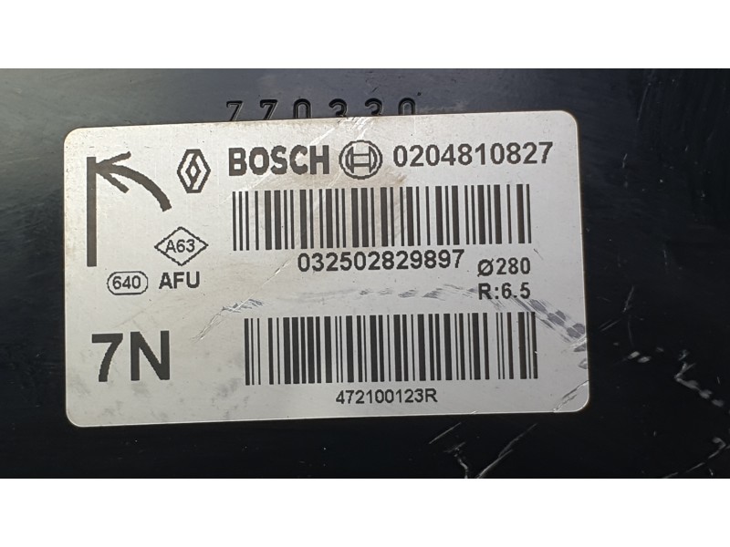 Recambio de servofreno para renault kangoo express (fw0/1_) z.e. (fw0z, fw1z) referencia OEM IAM 0204810827  