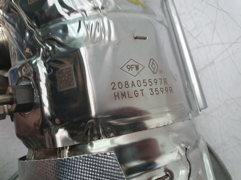 Recambio de catalizador para renault clio v referencia OEM IAM 208A05597R  