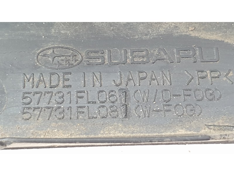 Recambio de rejilla delantera para subaru xv (gt, g24) 2.0 i awd (gt7) referencia OEM IAM 57731FL061  