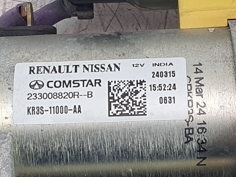 Recambio de motor arranque para renault clio v referencia OEM IAM 233008820R  ARF160141MC