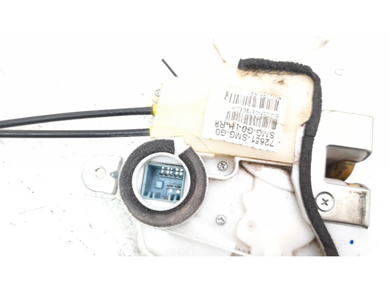 Recambio de cerradura puerta trasera izquierda para honda civic berlina 5 (fk) 2.2 i-ctdi comfort referencia OEM IAM 72651SMGG0 