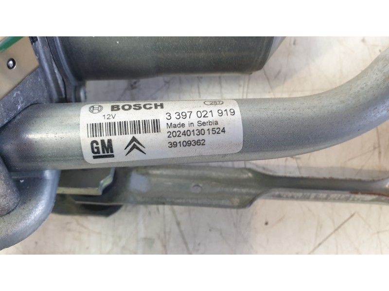 Recambio de motor limpia delantero para citroën c3 aircross ii van (2c_, 2r_) puretech 82 referencia OEM IAM 3397021919  