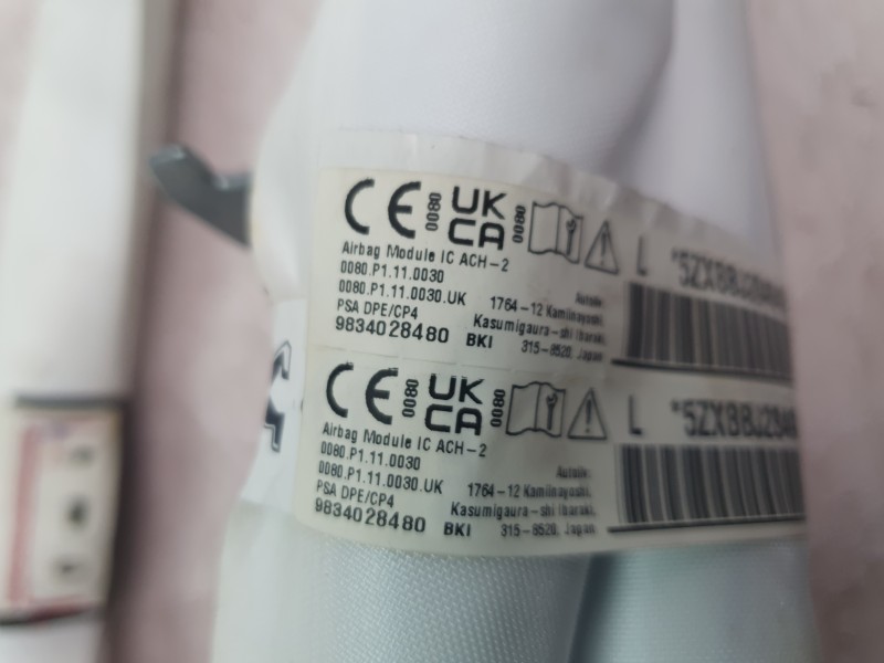 Recambio de kit airbag para citroën c4 iii (ba_, bb_, bc_) 1.2 puretech 130 (bahnsa, bahnsb) referencia OEM IAM 9831813080  