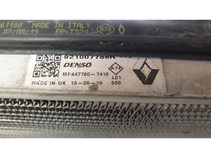 Recambio de condensador / radiador aire acondicionado para renault kangoo express (fw0/1_) z.e. (fw0z, fw1z) referencia OEM IAM 