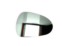 Recambio de cristal retrovisor derecho para seat ibiza (6j5) referencia OEM IAM 6J0857522H  1052124021/31854422/901047D/ST424751