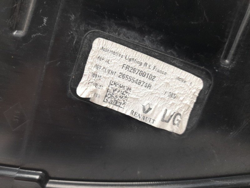 Recambio de piloto trasero izquierdo para renault megane iv sport tourer (k9a/m/n_) 1.3 tce 140 (k9nb) referencia OEM IAM 265554