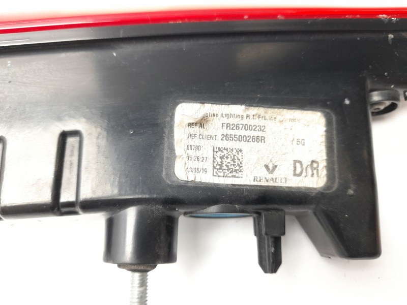 Recambio de piloto trasero derecho interior para renault megane iv sport tourer (k9a/m/n_) 1.3 tce 140 (k9nb) referencia OEM IAM